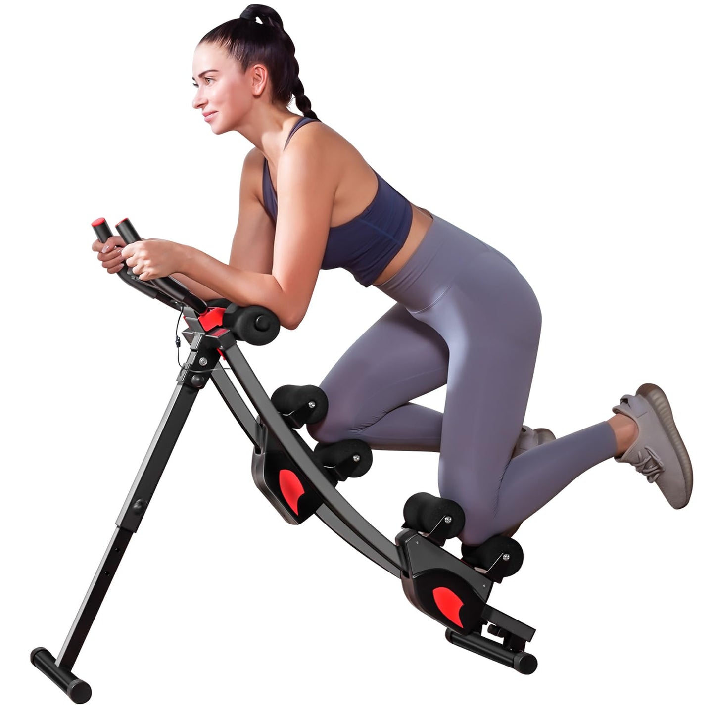 LUXEBOD CoreCrusher Pro with Dual Glide Track Ab Trainer